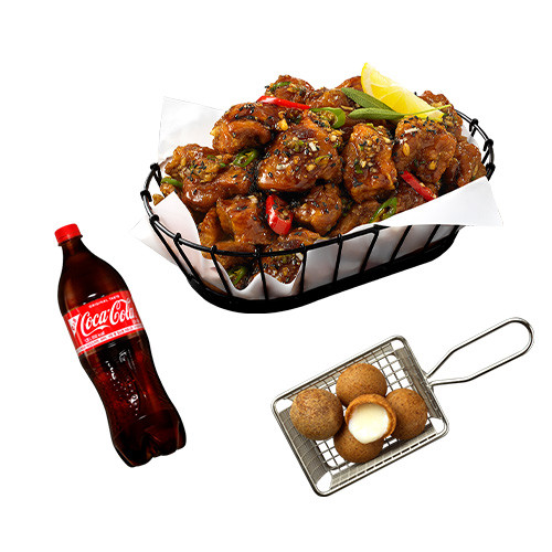 맛초킹순살+치즈볼+콜라1.25L