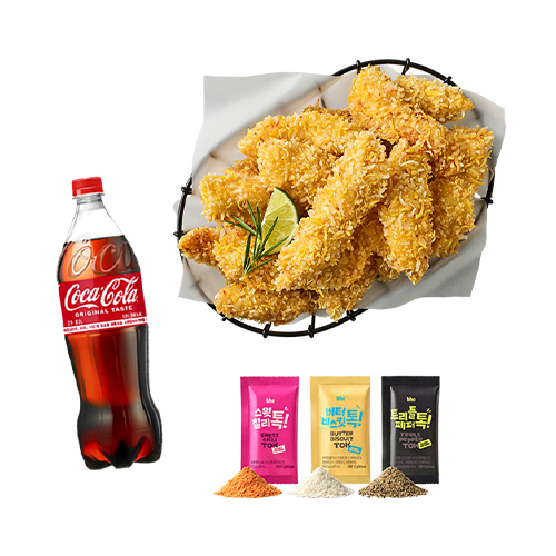 콰삭톡순살+콜라1.25L