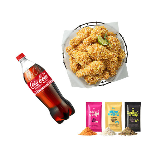 콰삭톡스틱+콜라1.25L