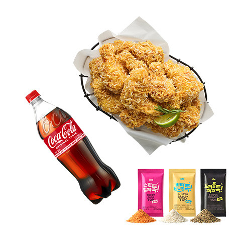 콰삭톡윙+콜라1.25L