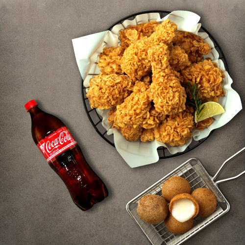 후라이드+치즈볼+콜라1.25L