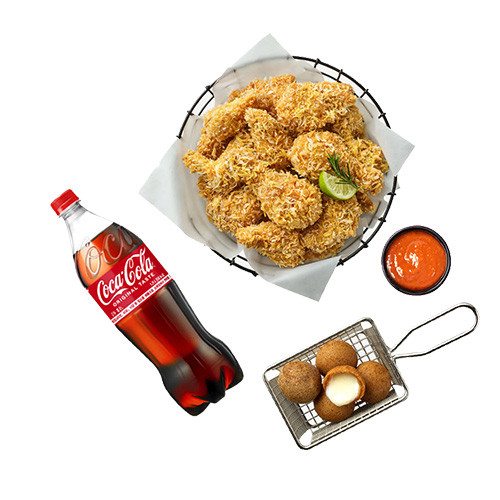 콰삭킹+치즈볼+콜라1.25L