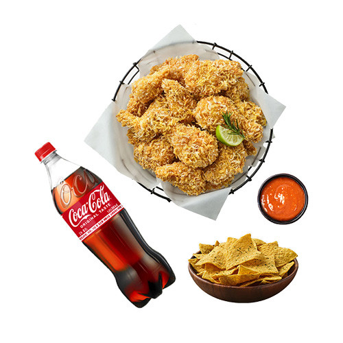 콰삭킹+뿌링클나쵸+콜라1.25L