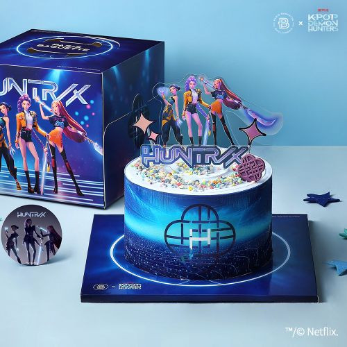 케이팝 데몬 헌터스 콜라보, 헌트릭스 케이크