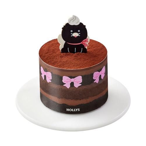 초코춘식 가나슈 케이크