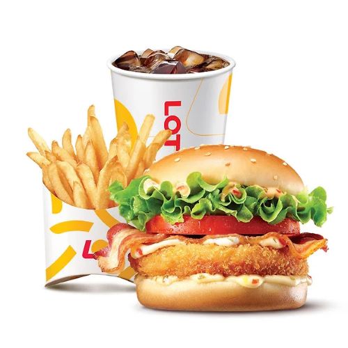 리아 새우 베이컨 세트