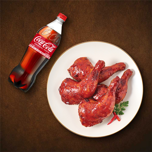 볼케이노 장각(4조각)+콜라1.25L