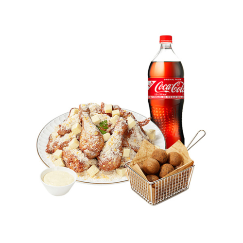 치즈인이유+블랙치즈볼(5구)+콜라 1.25L