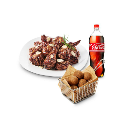 블랙알리오+블랙치즈볼(5구)+콜라 1.25L