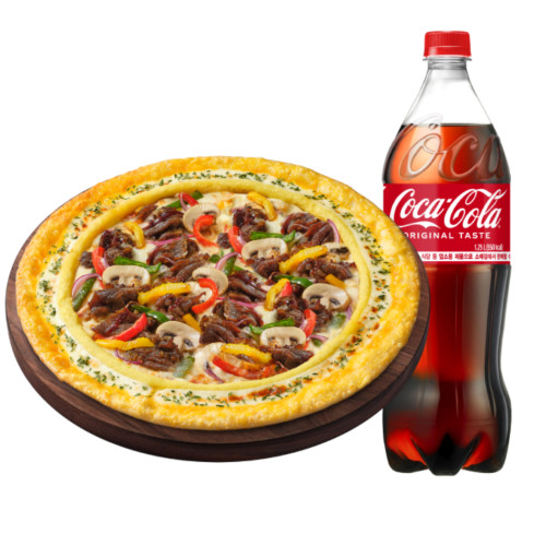 직화불고기 리치골드L + 콜라 1.25L