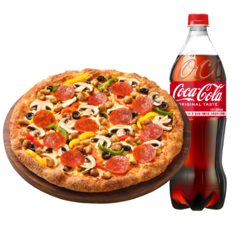 콤비네이션 오리지널L + 콜라 1.25L