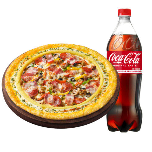 수퍼슈프림 리치골드M + 콜라 1.25L