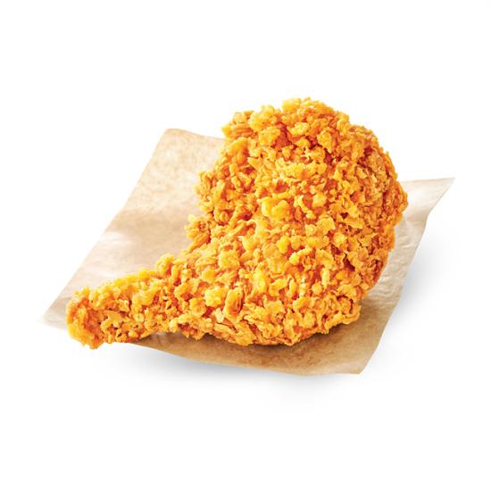 맘스터치  후라이드통다리(1조각)