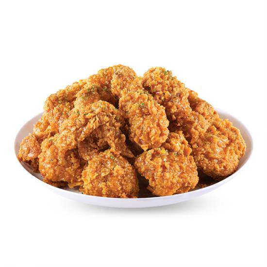 맘스터치  간장마늘치킨 반마리