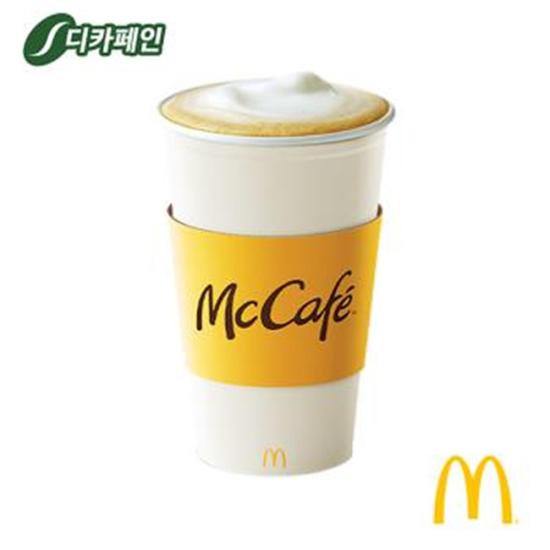 맥도날드 디카페인 카푸치노(L)