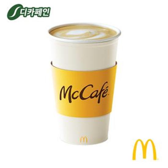 맥도날드 디카페인 카페라떼(L)