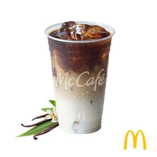 맥도날드 아이스 바닐라 라떼 Large