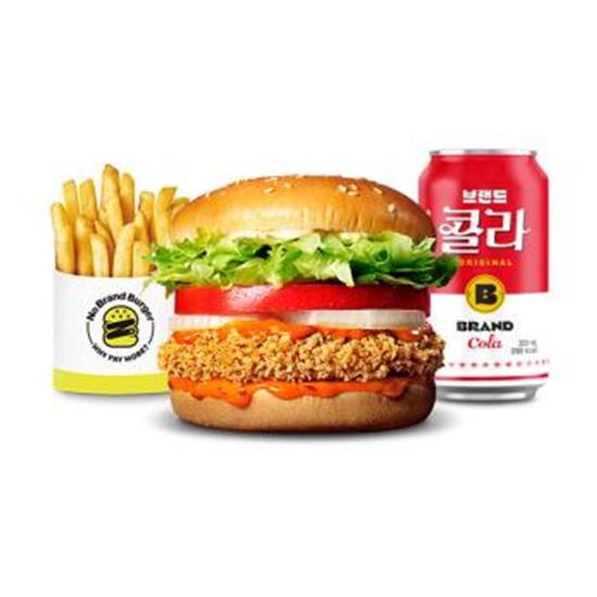 노브랜드버거 치폴레 핫치킨 버거세트