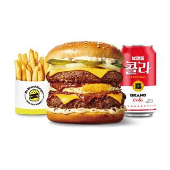 노브랜드버거 미트마니아 버거세트