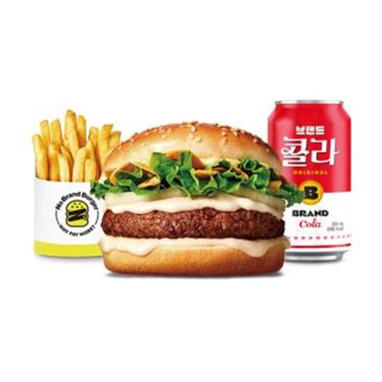 노브랜드버거 갈릭앤갈릭 버거세트