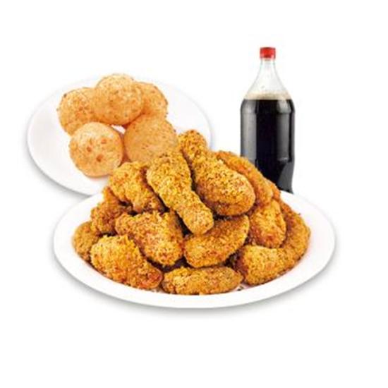 60계치킨 크랑이치킨&치즈볼&콜라1.25L