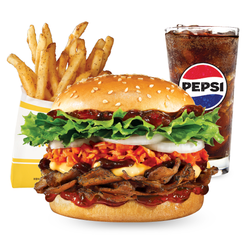 불대박 직화불고기버거 세트