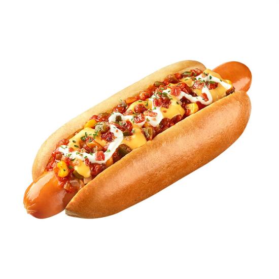 메가MGC커피 멕시칸 미트칠리 핫도그