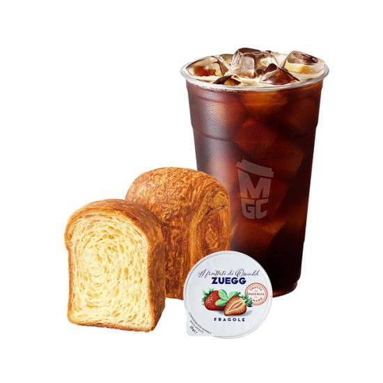 메가MGC커피 버터버터 뜯어먹는 식빵 (ICE)브런치 세트