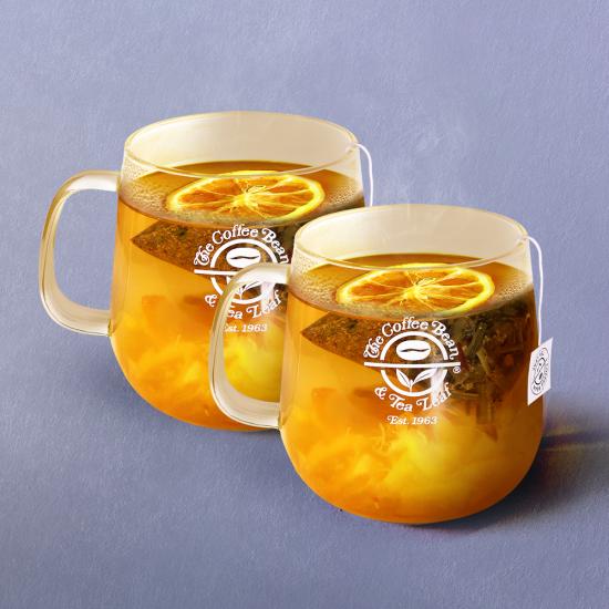 커피빈 '두배 향긋한 세트' 고흥유자 레몬 캐모마일 티 (R) 2