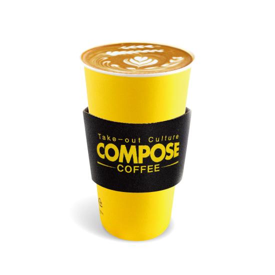 컴포즈커피 디카페인콜드브루라떼(Hot)(TAKE-OUT)