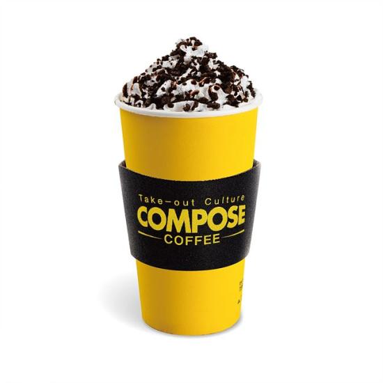 컴포즈커피 쿠키초코라떼(Hot)(TAKE-OUT)