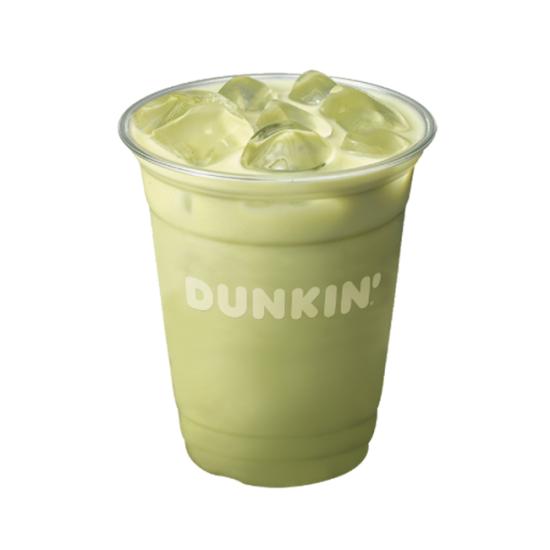 던킨 아이스 그린티라떼(S)