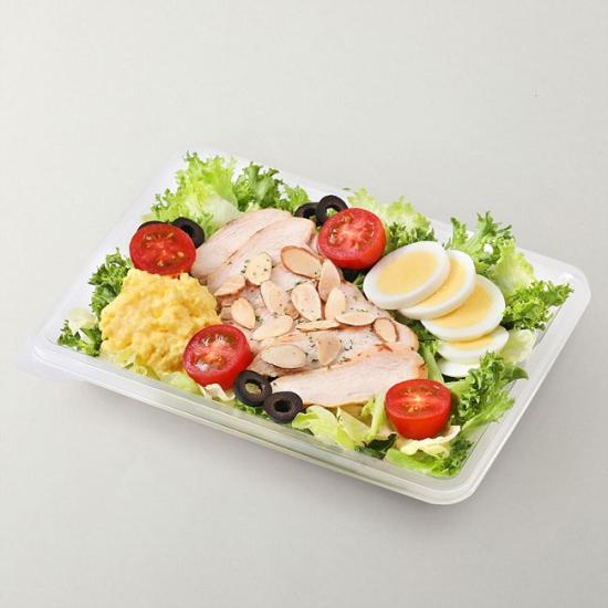 단백질 듬뿍 치킨에그 샐러드