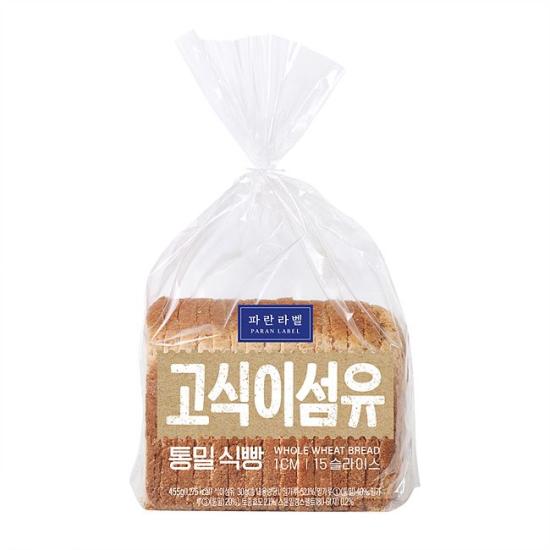 파리바게뜨 파란라벨 고식이섬유 통밀 식빵
