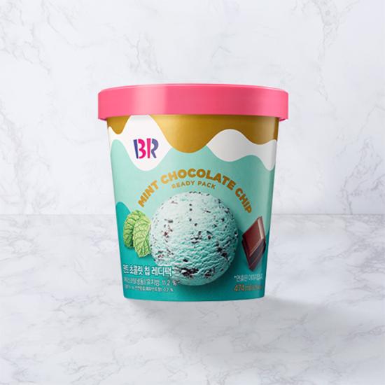 배스킨라빈스 레디팩(474ml) 1개 (플레이버 택1)