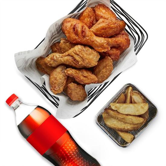 교촌치킨 반반콤보웨지감자세트