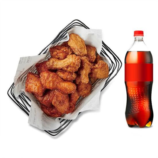 교촌치킨 반반오리지날+콜라1.25L