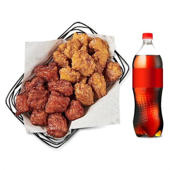교촌치킨 레허반반순살+콜라1.25L