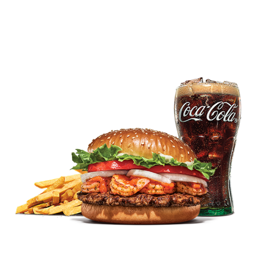 버거킹 통새우와퍼세트