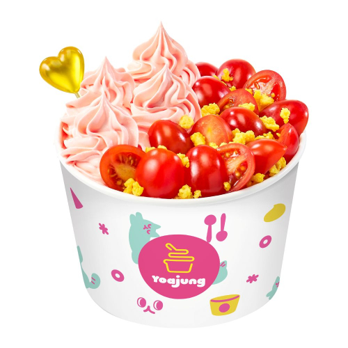 저당 토마토 요거트 아이스크림 2인+스테비아 방울 토마토+레몬 크럼블+엑스트라버진 올리브유