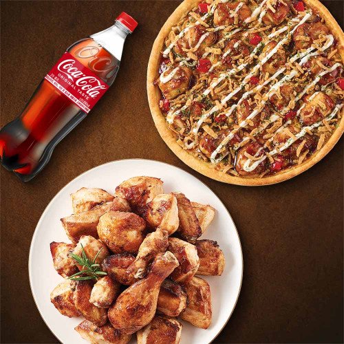 갈비천왕순살시카고피자+오리지널+콜라1.25L
