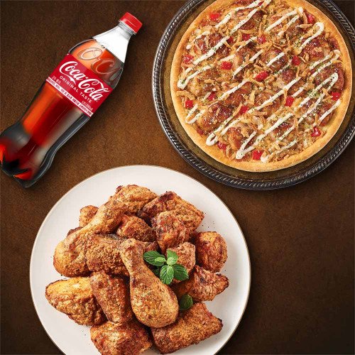 고추바사삭+오리지널순살시카고피자+콜라1.25L