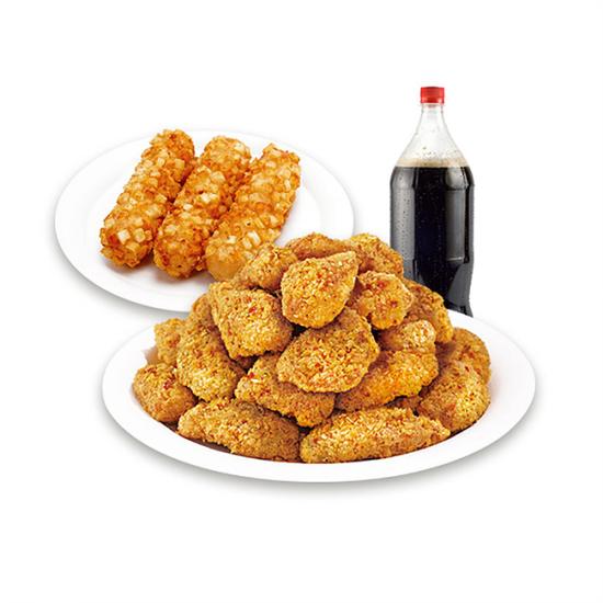 60계치킨 크랑이순살&포테이토치즈스틱&콜라1.25L