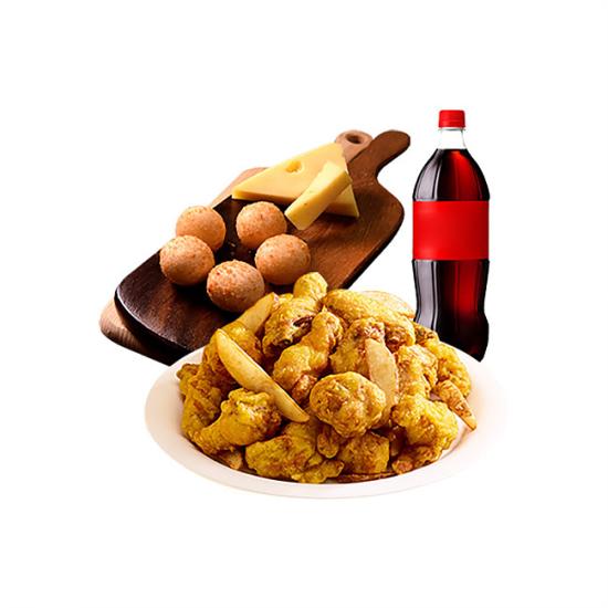 60계치킨 후라이드치킨&치즈볼&콜라1.25L