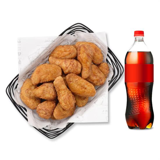 교촌치킨 간장윙박스+콜라1.25L
