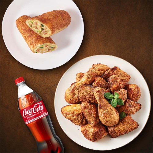 고추바사삭+치킨 베이크+콜라1.25L