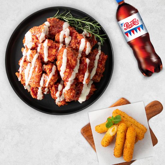 네네치킨 레드마블치킨+네네스위틱+콜라(1.25L)