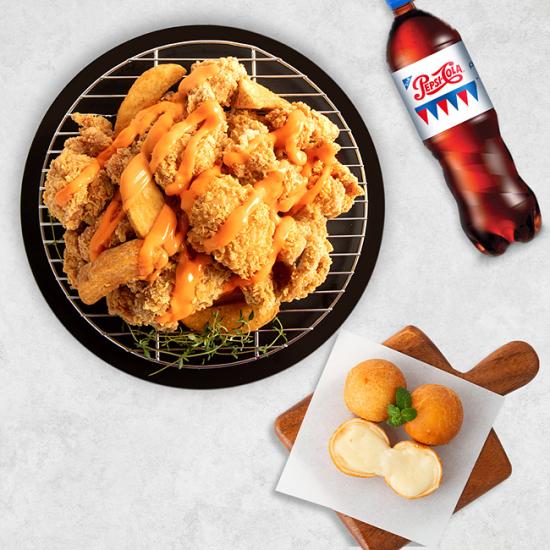 네네치킨 레드마요치킨+네네볼+콜라(1.25L)
