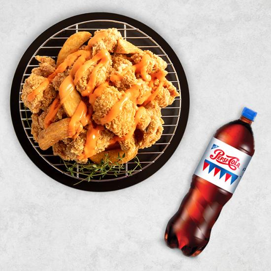 네네치킨 레드마요치킨+콜라(1.25L)