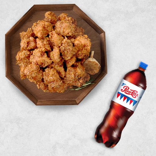 네네치킨 순살소이갈릭치킨+콜라(1.25L)